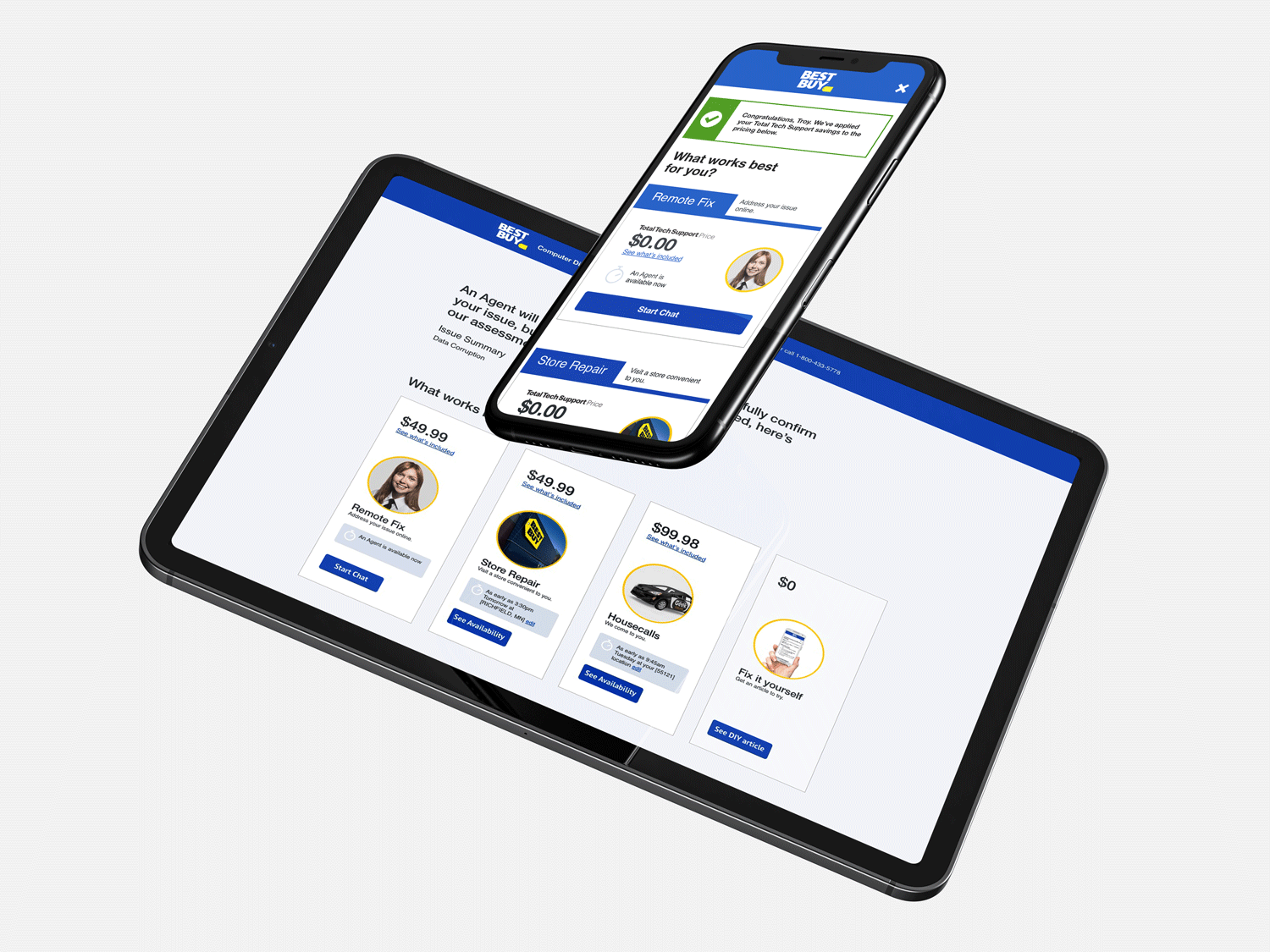 Service Fulfillment Options