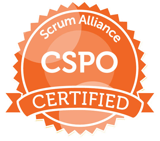 Certified Scrum Product Owner seal